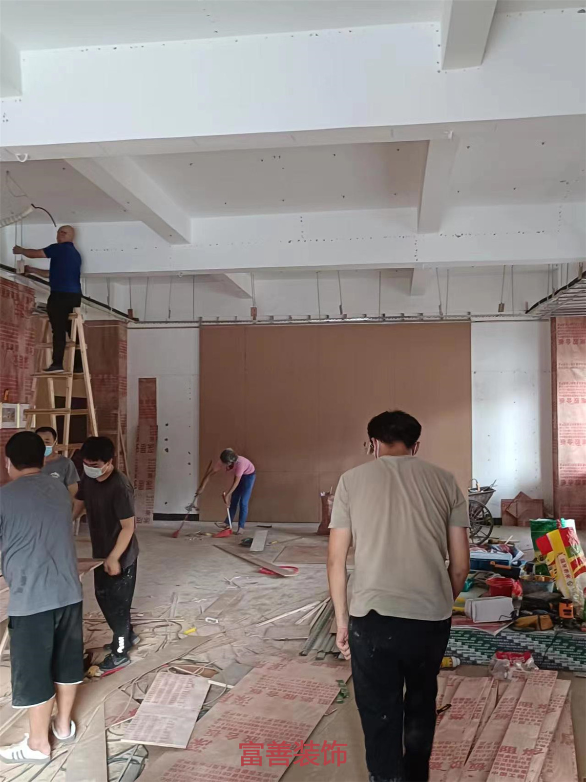 施工過(guò)程圖-海口富善