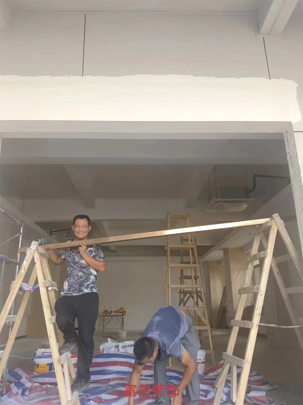 施工過(guò)程圖-海口富善