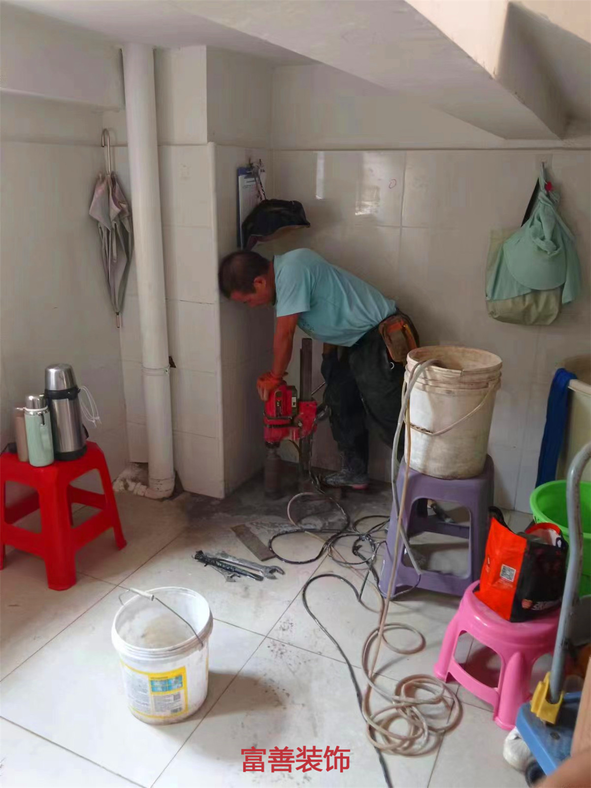 施工過(guò)程圖-海口富善